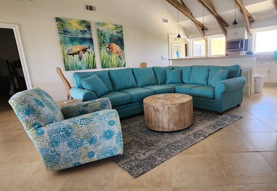 Spacious Living Room