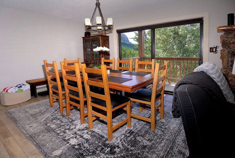 Dining area