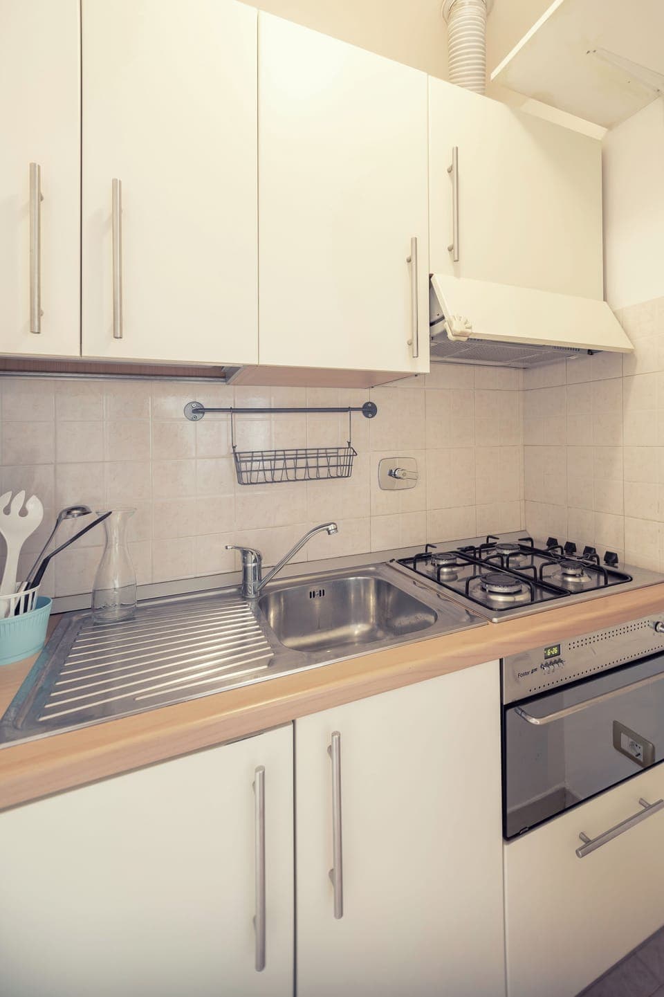Apartment | Private kitchen | Full-size fridge, microwave, oven, stovetop