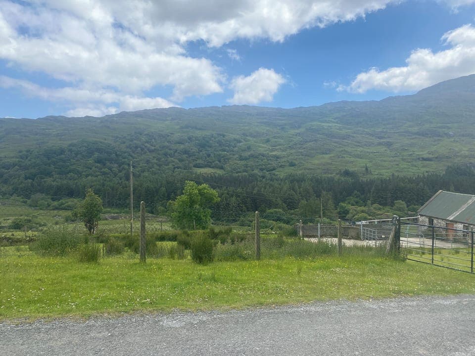 Living in a post card view from all front of house