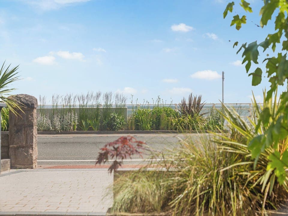 View | Beach Front Apartment, Rhos-on-Sea