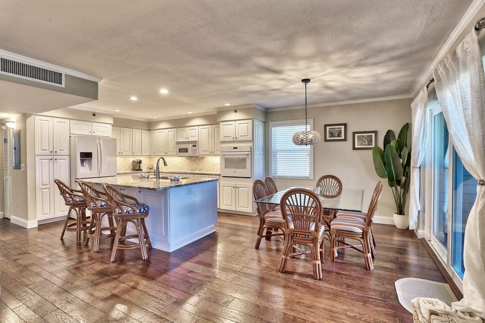 Kitchen and Dining Area
