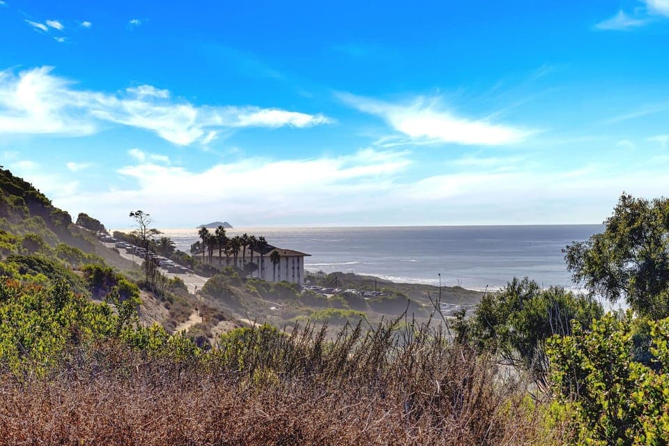 Views from hiking trail near house