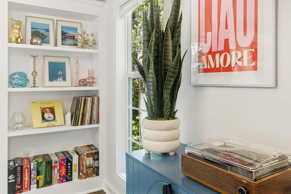 Dining Area - Record & Board Games