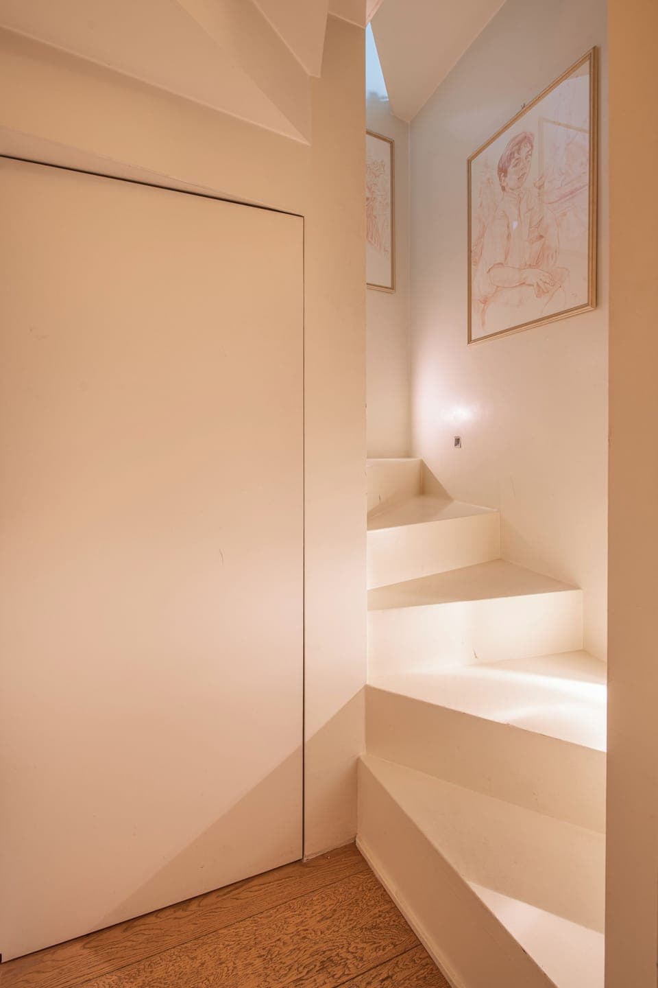 Stair to second bedroom