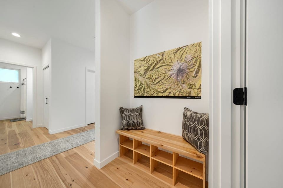 Hand build shoe cubby