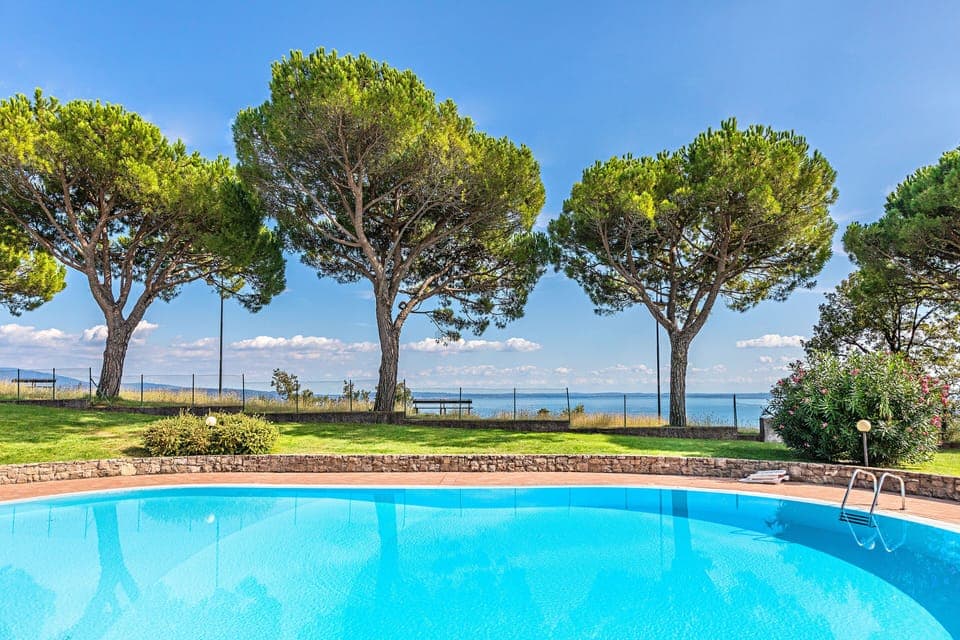 Seasonal outdoor pool