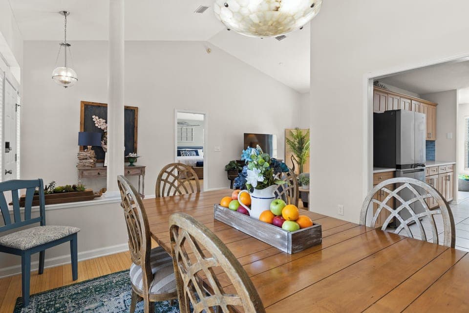 Large dining area