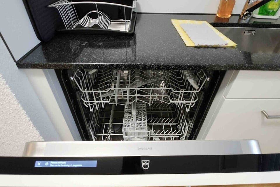 Apartment is equipped with a V-Zug dishwasher 