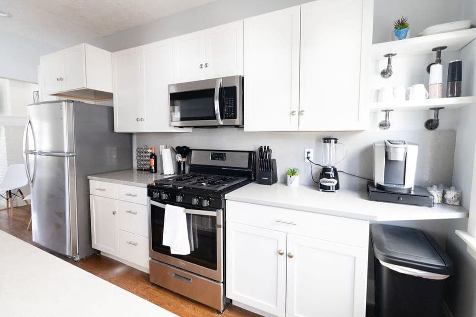 One of our two full kitchens