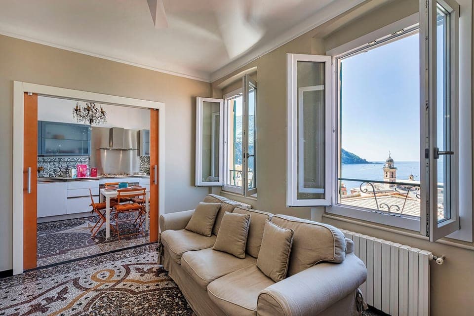 Apartment, Sea View | Living area