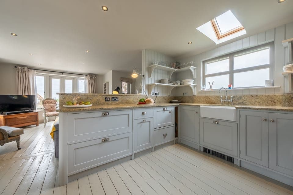 Ground floor: Open plan kitchen leading to sitting area