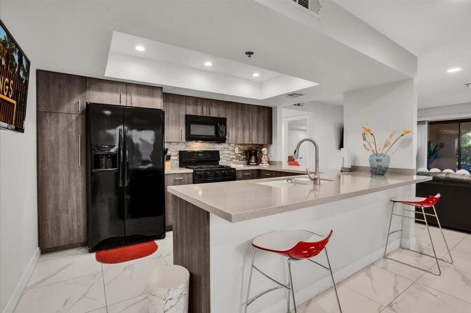 Upgraded kitchen