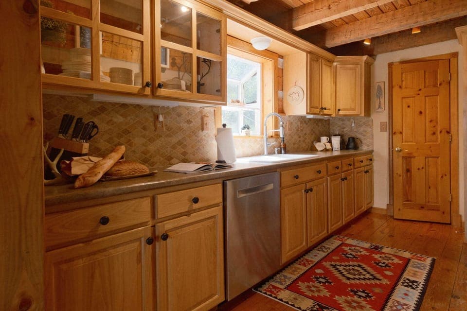Main Level - Kitchen: Ceramic Dishes Service for 12