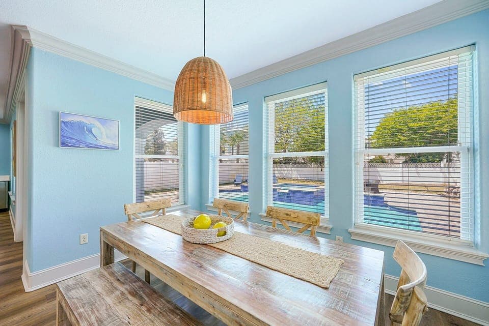 Tangled in Blue - Crystal Beach - Dining Room