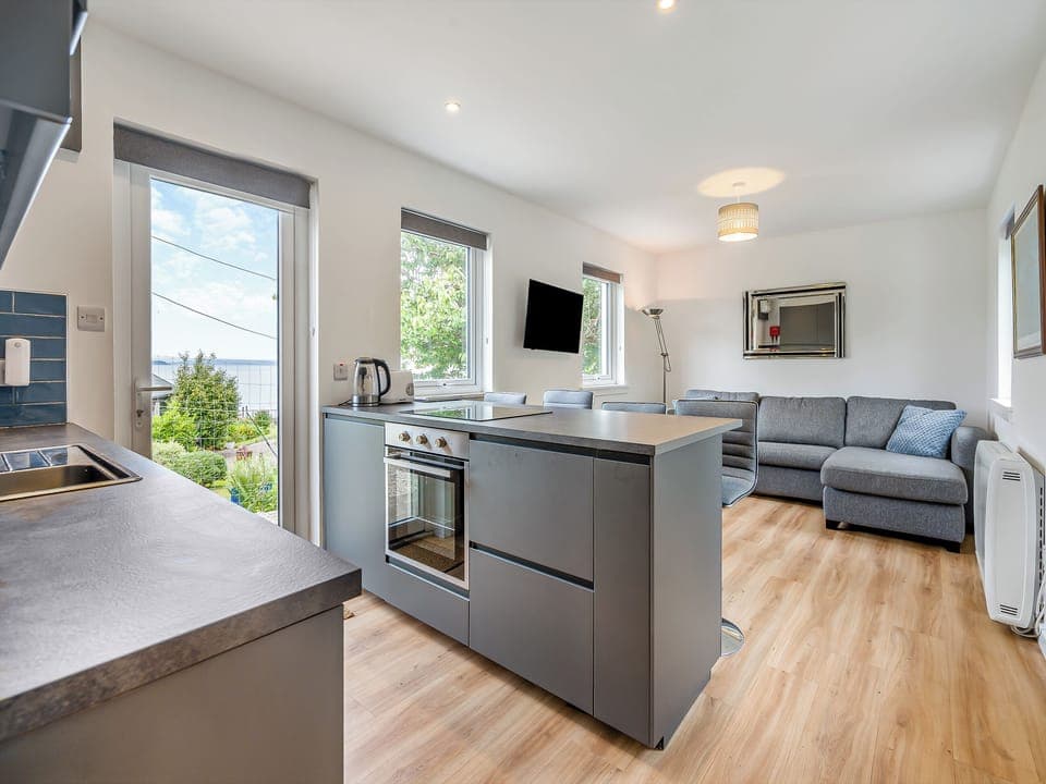 Open plan living space | Sea Breeze Cottage, Lochranza