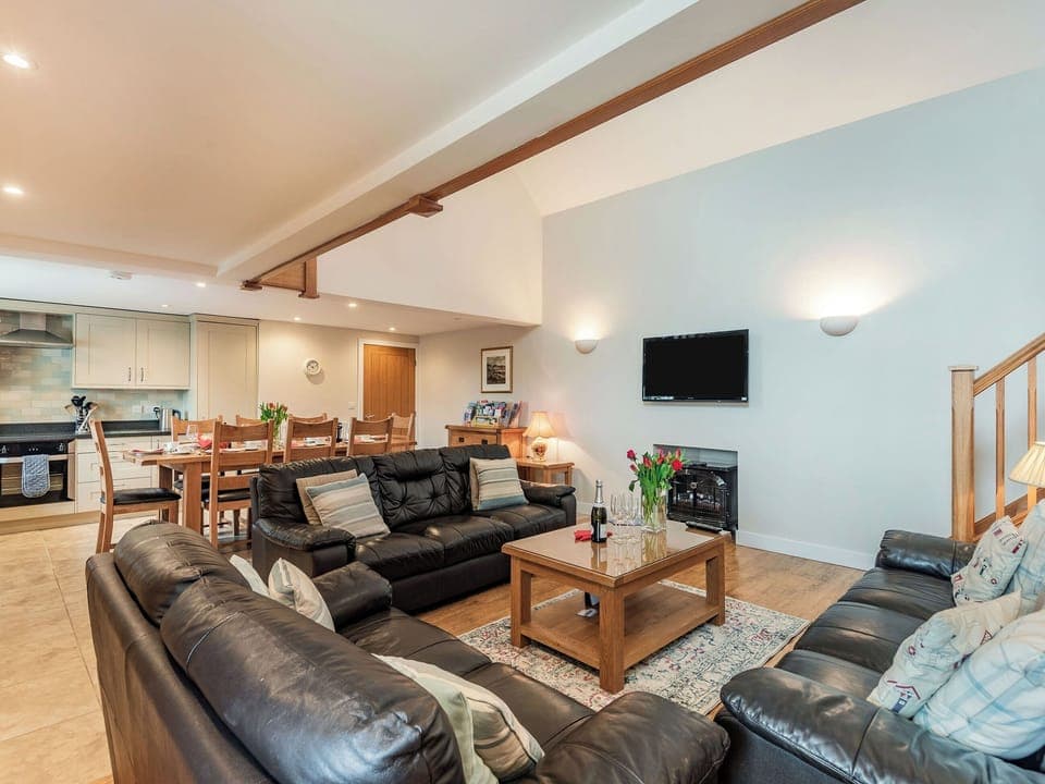 Open plan living space | Y Beudy - Penrhyn Farm Cottages, Llanfwrog, near Holyhead