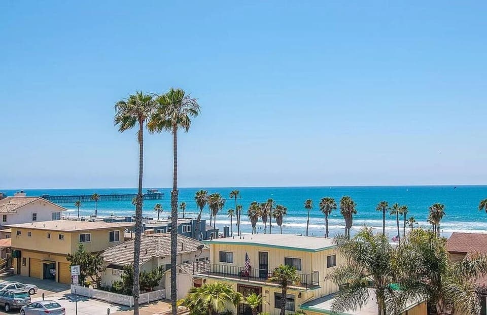 view of Oceanside coast