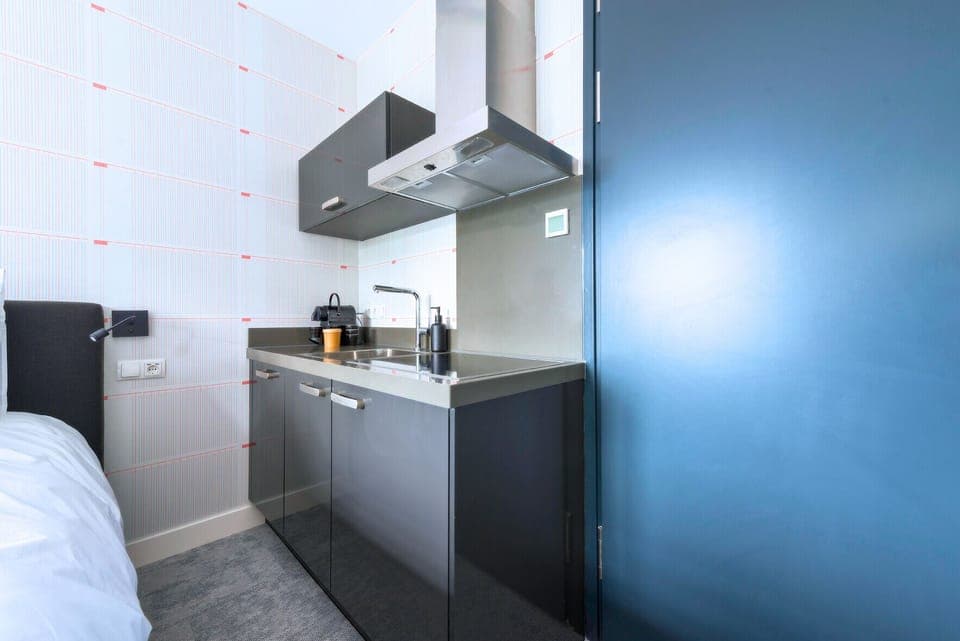 Fully equipped kitchenette with all essentials for your stay.