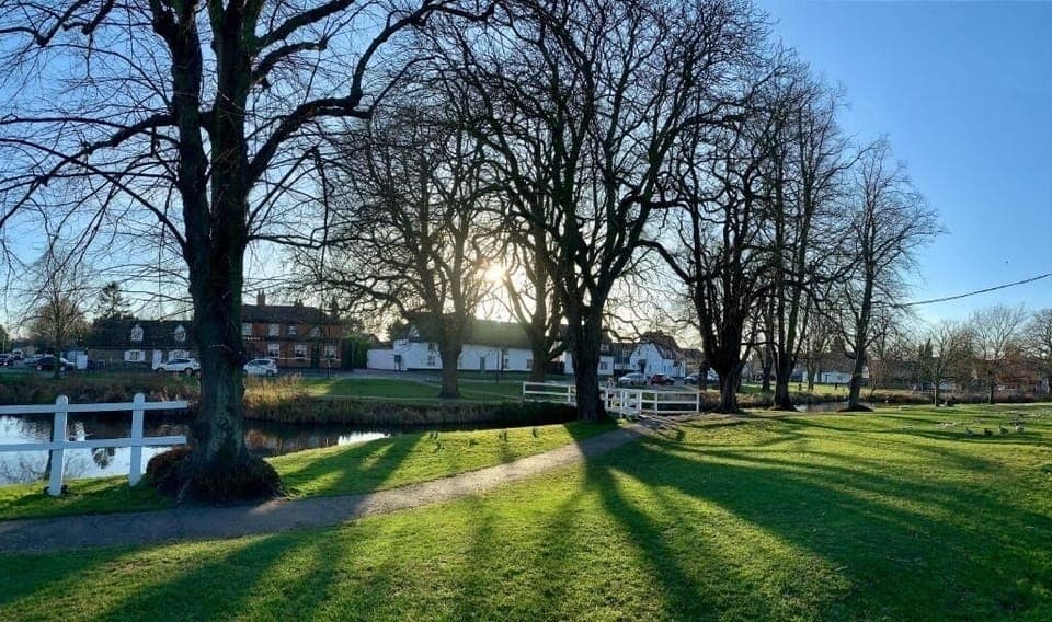 Village green & duck pond