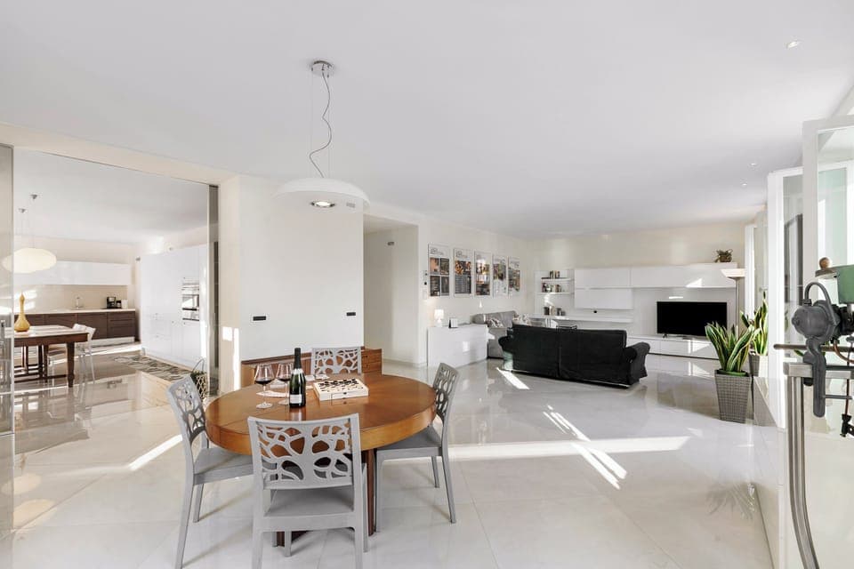 Living and dining room