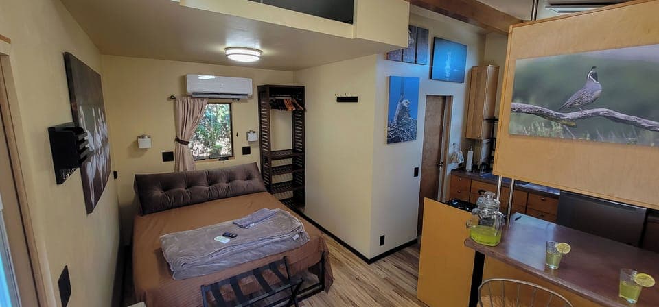 Interior of Quail Cottage