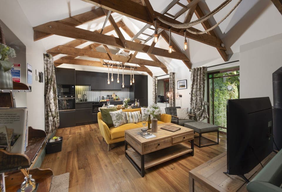The Hay Loft, Carnhell Green, Hayle: Enter your cosy haven on the first floor