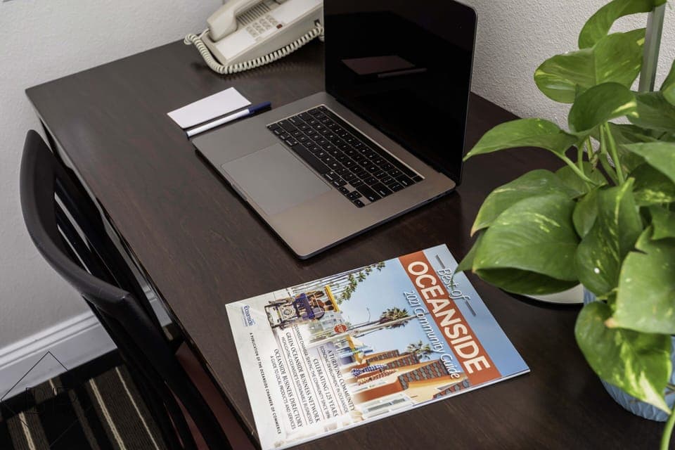 Suite, 1 King Bed with Sofa bed | In-room business center