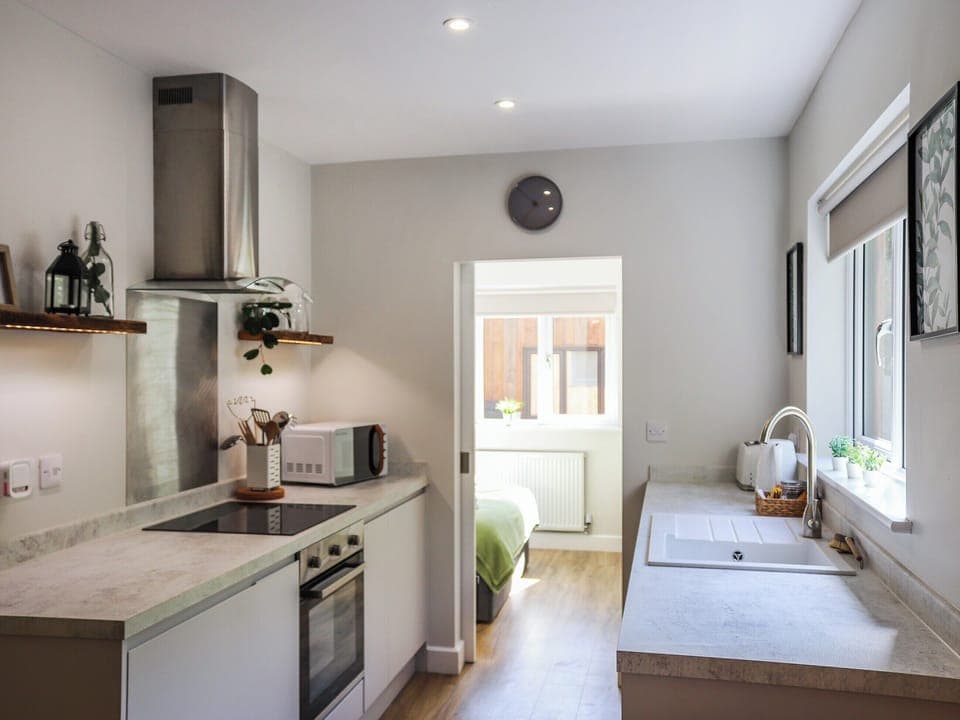 Open plan living space | Peris Lodge - Cwm Cadnant, Caernarfon