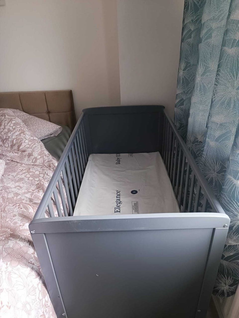 Baby cot in Double room