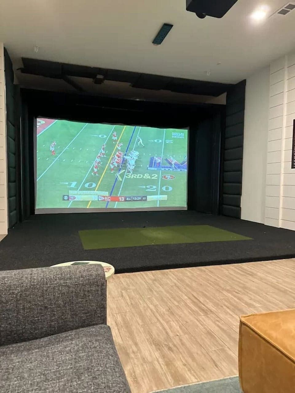 As you take a seat in the living room, the comfortable furniture and tasteful design make it easy to unwind.