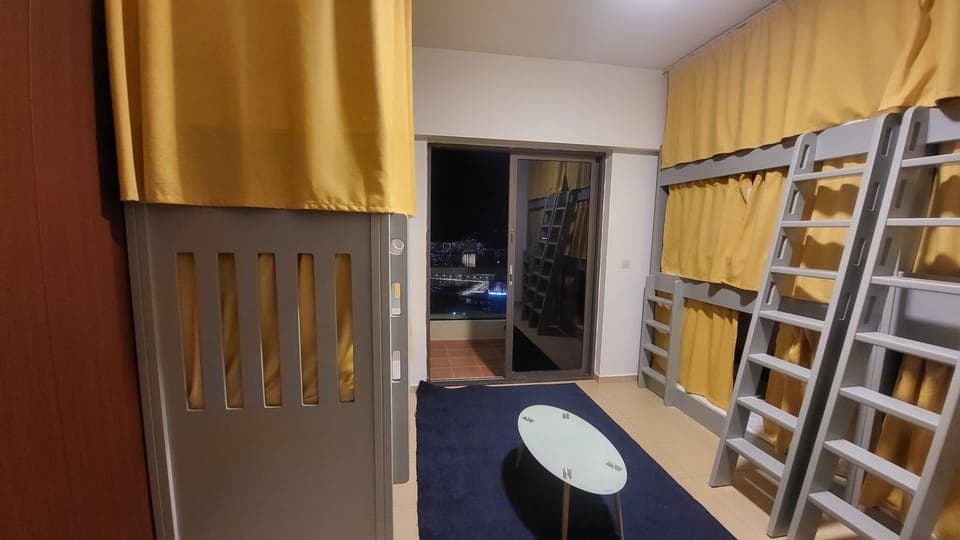 Comfort Shared Dormitory, Sea View | Laptop workspace, soundproofing, iron/ironing board