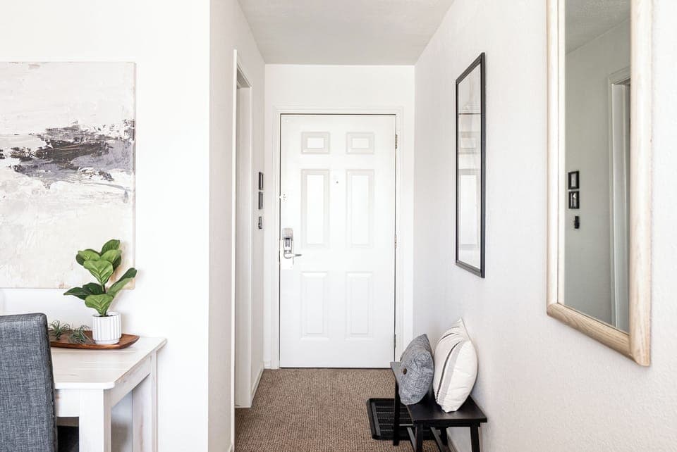 Entry to unit