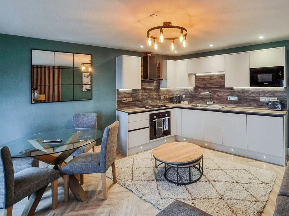 Open plan living space | No 2B - Belgrave holidays, Aberystwyth