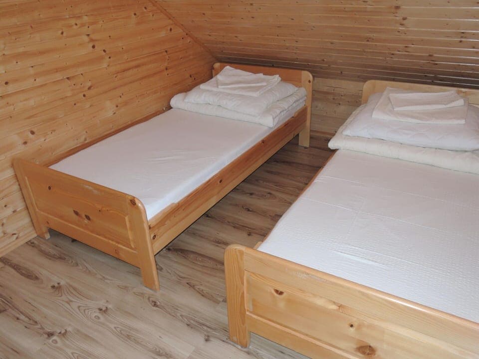 House | 2 bedrooms, bed sheets