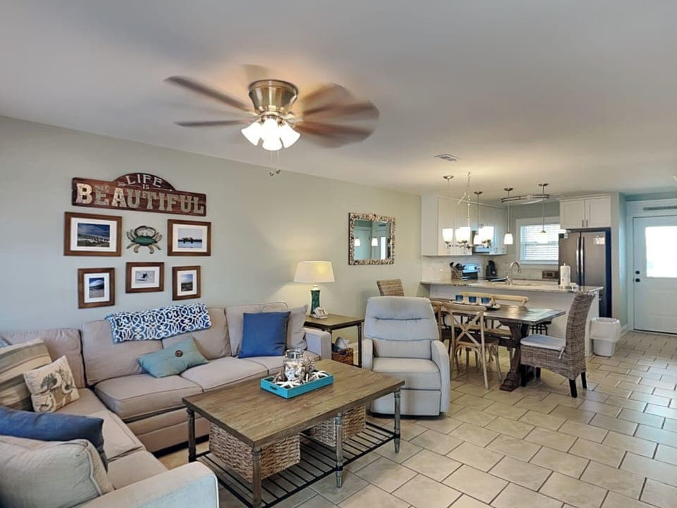 Living Area, First Floor  - Open Floor Plan