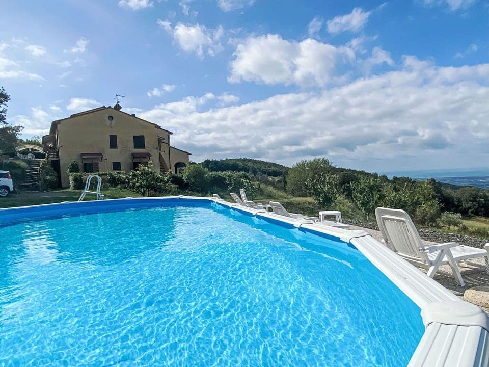 Blue, Swimming Pool, Outdoor Furniture, Resort, Eco Hotel, Estate, Villa, Resort Town, Thermae, Sunlounger