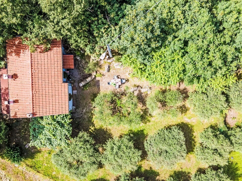 Sky, Property, Furniture, Table, Azure, Chair, Building, Window, Shade, Architecture