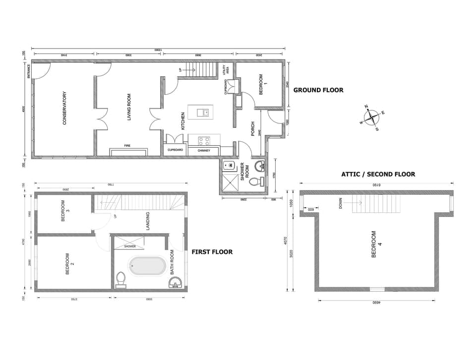 Floor plan | The Light House, Gwithian