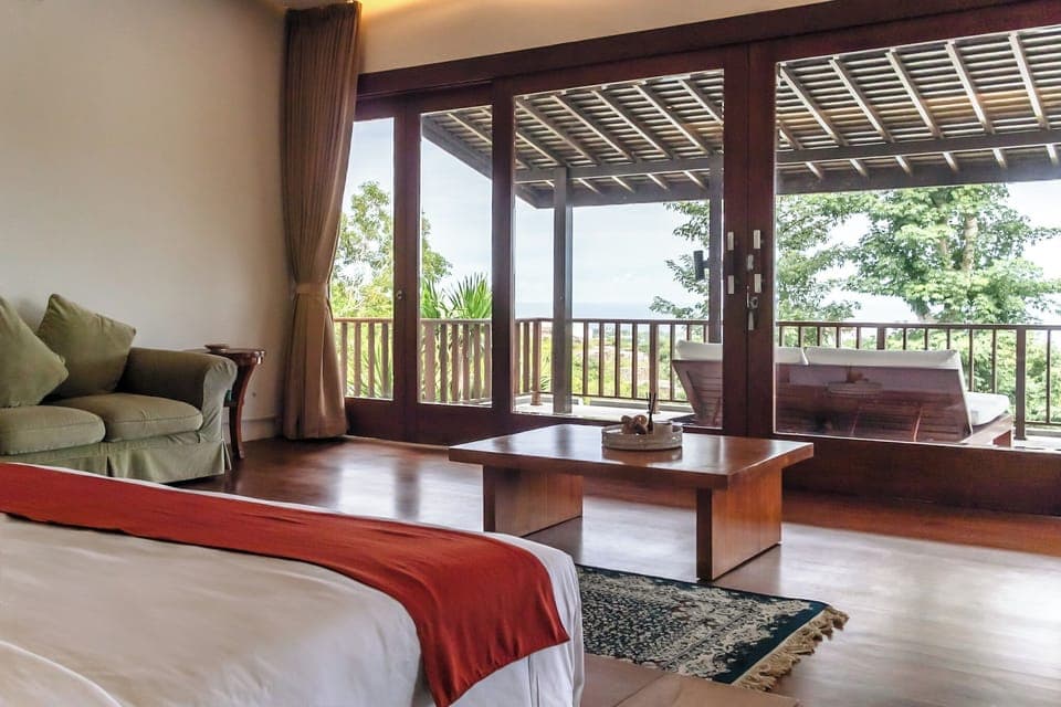 Exclusive Villa, Beach View | 4 bedrooms, premium bedding, in-room safe, blackout drapes