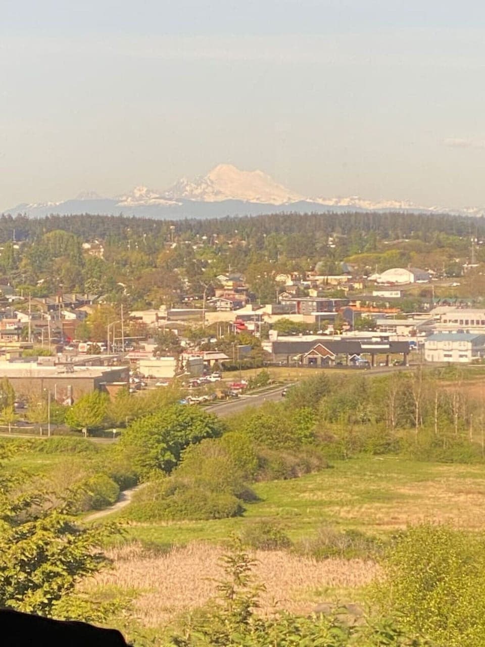There she is!  Mt. Baker!
