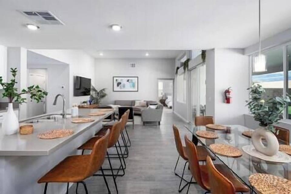 Dining and Kitchen with ample seating
