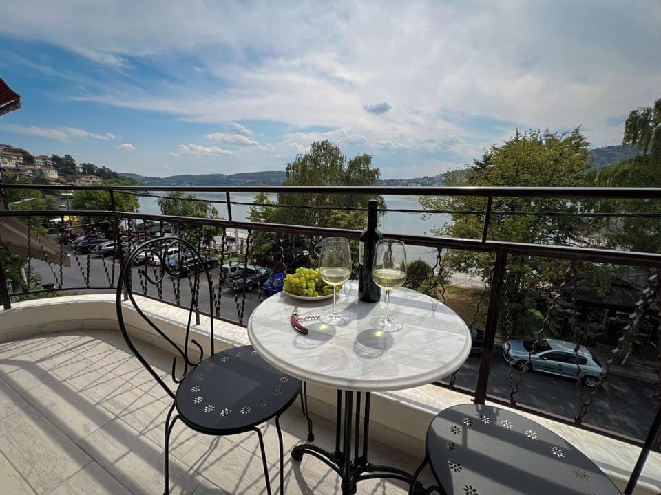 kastoria casa bianca appartment balcony view vacation rentals