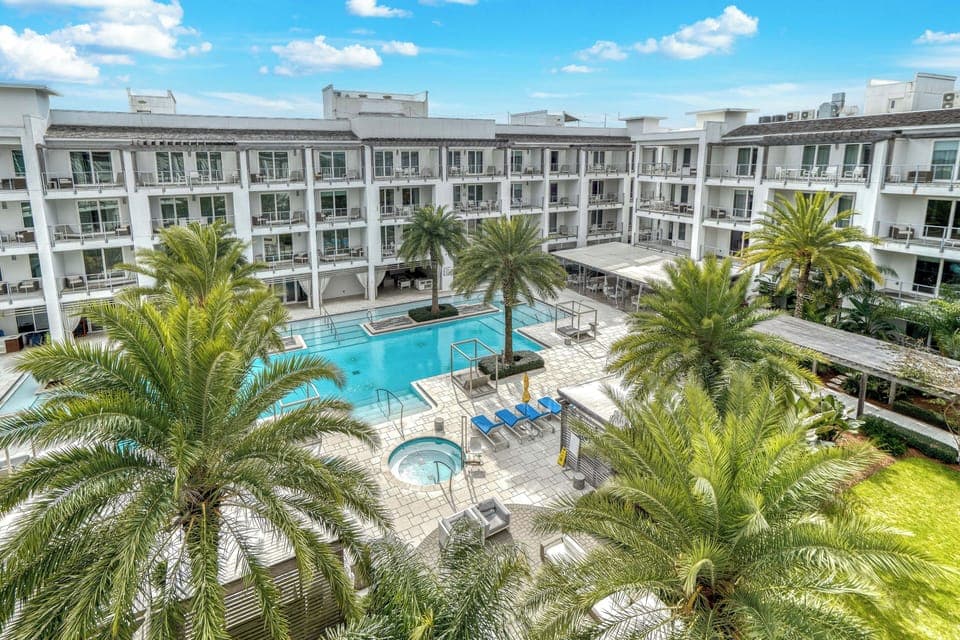 Beautiful views from the 4th floor!