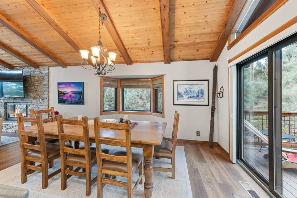 Dining Area off Balcony