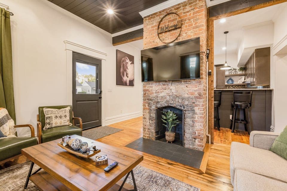 View from living room