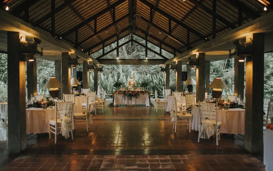 Indoor wedding