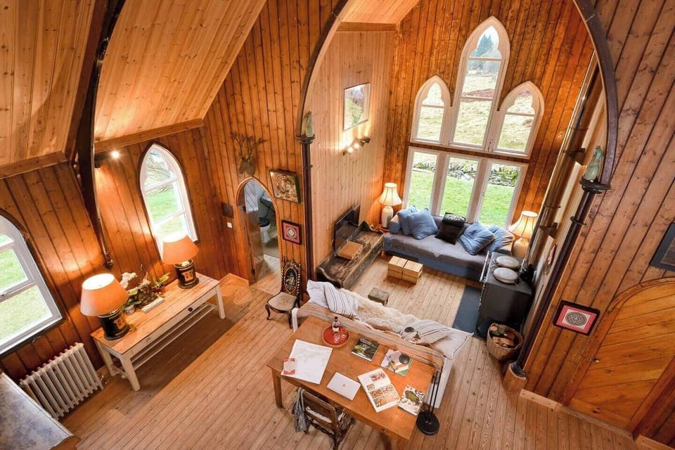 The view from the bedroom 