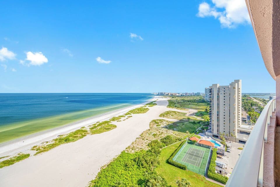 Gulf View from private balcony