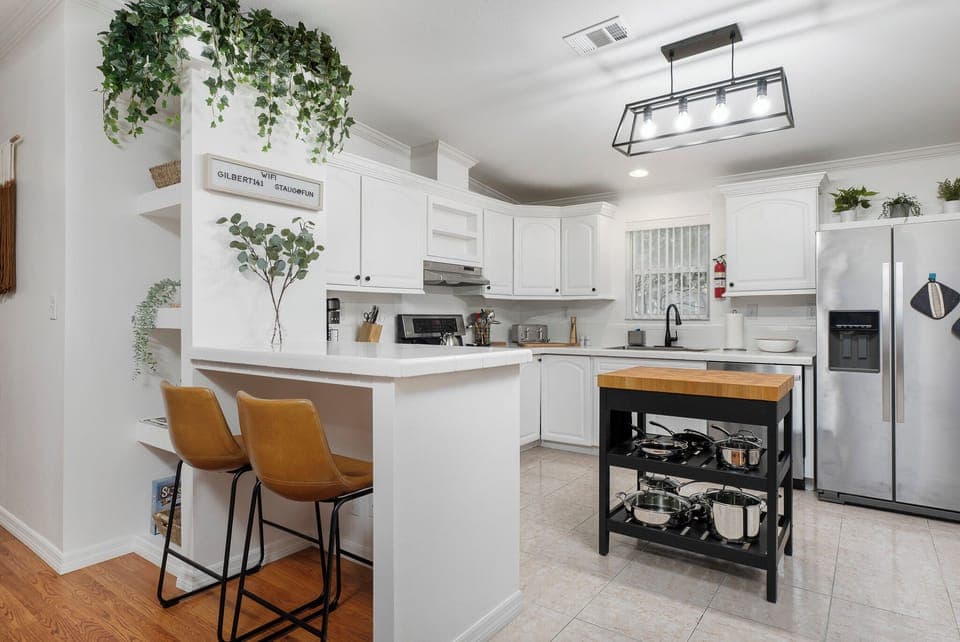 Open Concept Kitchen/Living Area